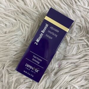 NWT Defenage 2-Minute Reveal Adjustable Resurfacing Masque